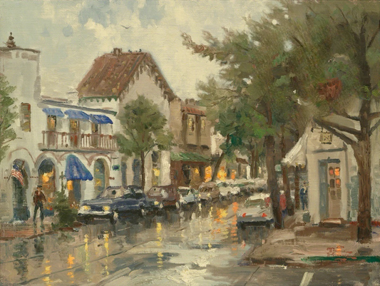 Rainy Day in Carmel