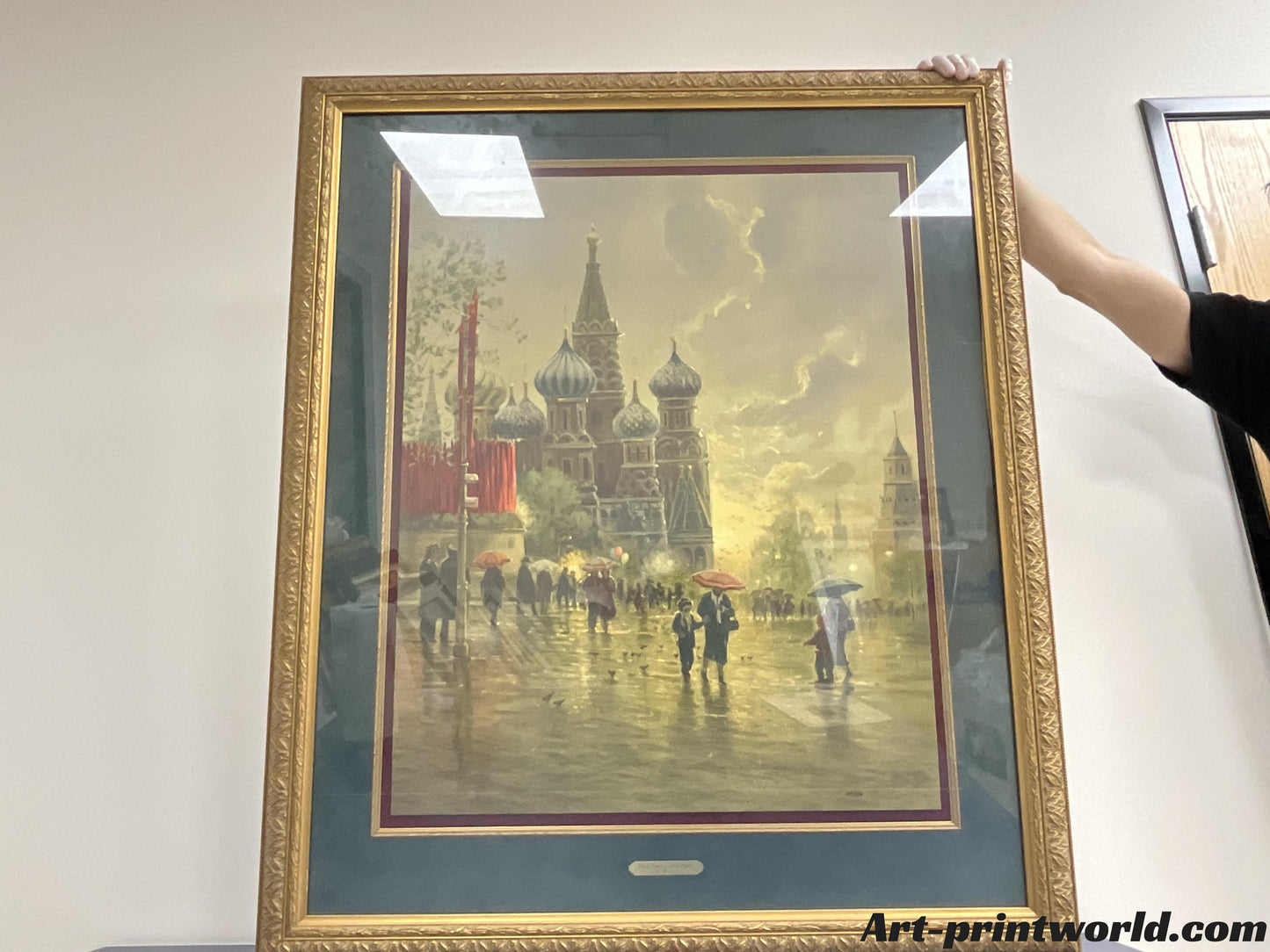 Light Rain on Red Square